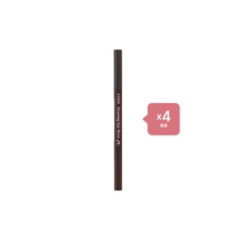 Etude House - Drawing Eye Brow New - No.02 Grey Brown (4ea) Set