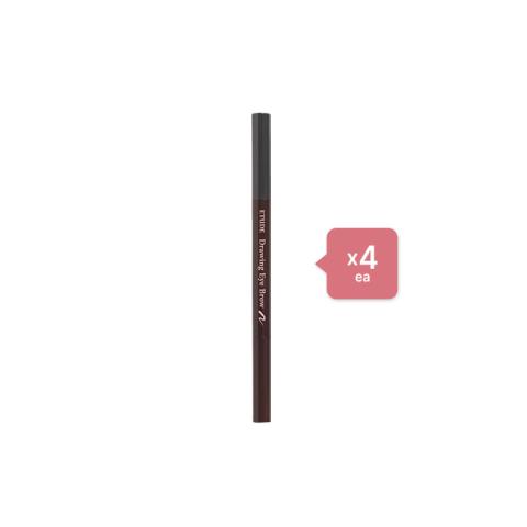 Etude House - Drawing Eye Brow New - No.04 Dark Grey (4ea) Set Etude House - Drawing Eye Brow New - No.04 Dark Grey (4ea) Set