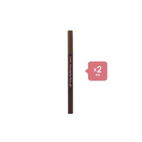 Etude House - Drawing Eye Brow New - No.06 Ash Brown (2ea) Set Etude House - Drawing Eye Brow New - No.06 Ash Brown (2ea) Set