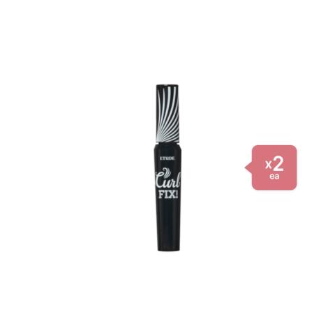 Etude House - Lash Perm Curl Fix Mascara - Intense Black (2ea) Set