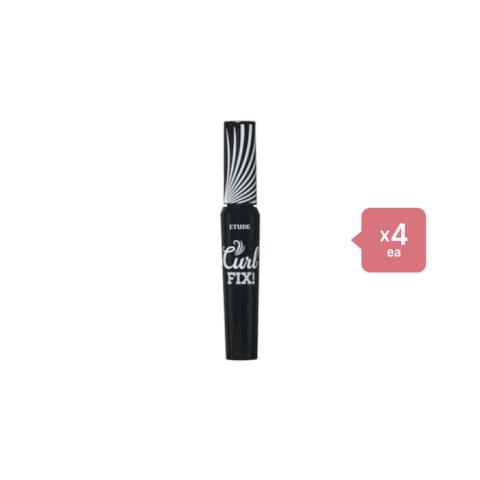 Etude House - Lash Perm Curl Fix Mascara - Intense Black (4ea) Set Etude House - Lash Perm Curl Fix Mascara - Intense Black (4ea) Set