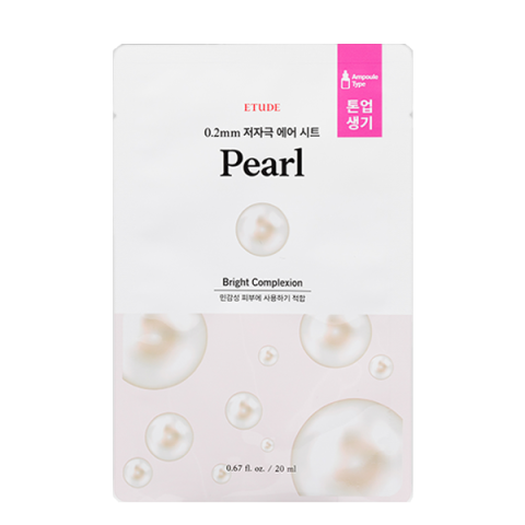 Etude House - Masque à air de thérapie 0.2 (nouveau) - 1pièce - Pearl Etude House - Masque à air de thérapie 0.2 (nouveau) - 1pièce - Pearl