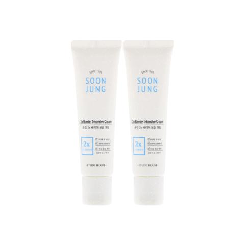 Etude House - Set Soon Jung 2x Crème Intensive Barrière (2ea) Set