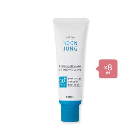 Etude House Soon Jung 10-Panthensoside Cica Balm - 50ml (8ea) Set Etude House Soon Jung 10-Panthensoside Cica Balm - 50ml (8ea) Set