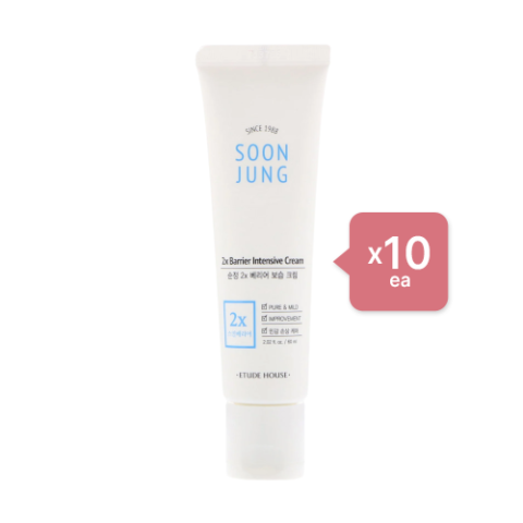 Etude House - Soon Jung 2x Barrier Intensive Cream (10ea) Set Etude House - Soon Jung 2x Barrier Intensive Cream (10ea) Set