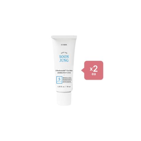 Etude House - Soon Jung 5-Panthensoside Cica Balm - 40ml (2ea) Set Etude House - Soon Jung 5-Panthensoside Cica Balm - 40ml (2ea) Set