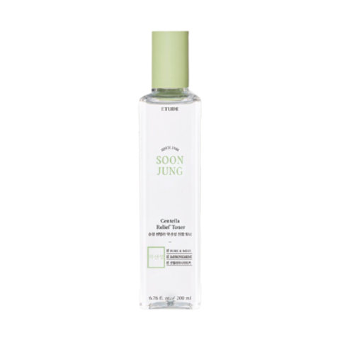 Etude House - Soon Jung Toner Centella Relief - 200ml