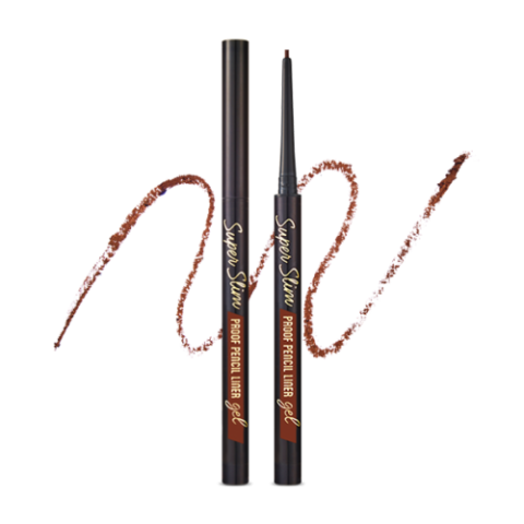 Etude House - Super Slim Proof Gel Crayon - Choco Brown