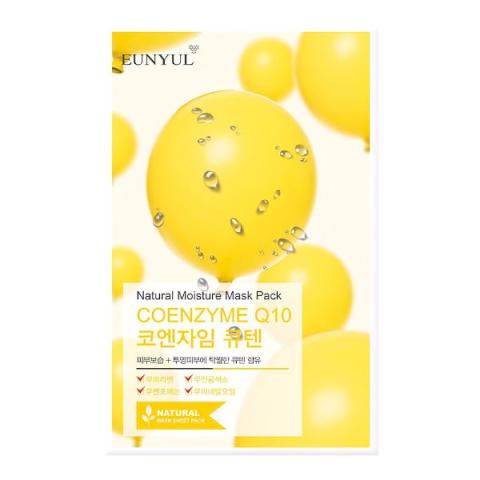 EUNYUL - Pack masque hydratant naturel - Coenzyme Q10 - 1pièce EUNYUL - Pack masque hydratant naturel - Coenzyme Q10 - 1pièce