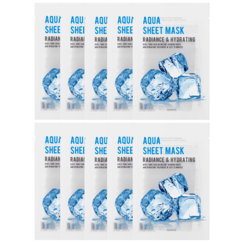 EUNYUL - Purity Masque Feuille Aqua - 10pièces EUNYUL - Purity Masque Feuille Aqua - 10pièces