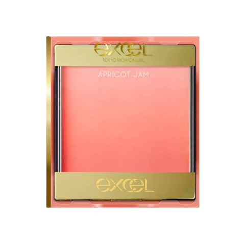 EXCEL - Fard à joues auratique - 8g - AB02 Apricot Jam EXCEL - Fard à joues auratique - 8g - AB02 Apricot Jam