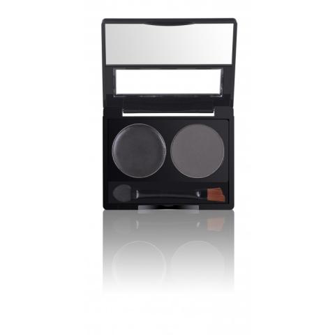 Eyelash Design Company- BrowFx - Boitier à poudre (Charbon) Brow Powder & Wax Duo Eyelash Design Company- BrowFx - Boitier à poudre (Charbon) Brow Powder & Wax Duo