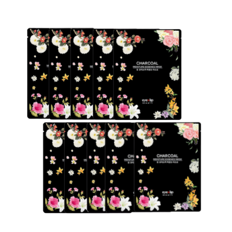 EYENLIP - Masque d'essence hydratante - 10pièces - Charcoal