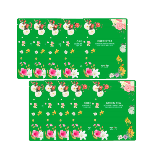 EYENLIP - Masque d'essence hydratante - 10pièces - Green Tea EYENLIP - Masque d'essence hydratante - 10pièces - Green Tea