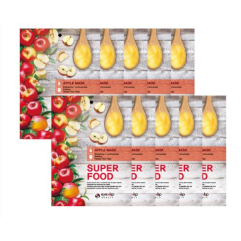 EYENLIP - Masque Super Alimentaire - 10pièces - Apple EYENLIP - Masque Super Alimentaire - 10pièces - Apple