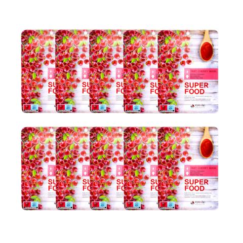EYENLIP - Masque Super Alimentaire - 10pièces - Tart Cherry EYENLIP - Masque Super Alimentaire - 10pièces - Tart Cherry