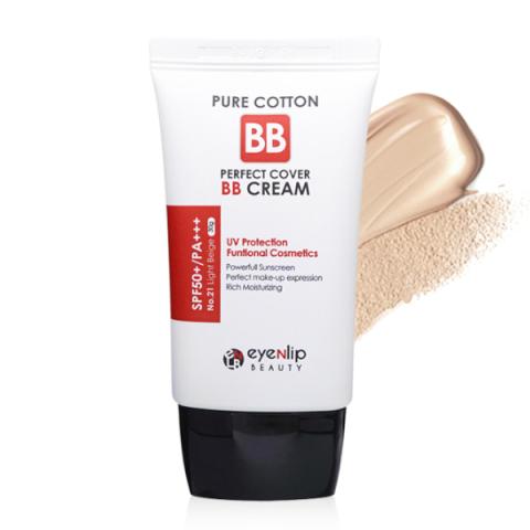 EYENLIP - Pure Cotton Perfect Cover BB Cream SPF50 + PA +++ - 30g... EYENLIP - Pure Cotton Perfect Cover BB Cream SPF50 + PA +++ - 30g...
