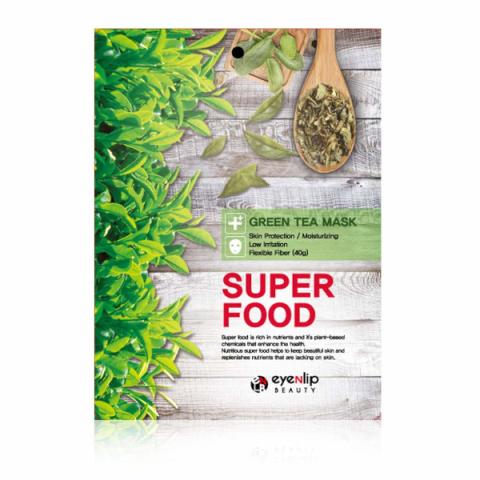 EYENLIP - Super Food Mask - 1pièce - Green Tea EYENLIP - Super Food Mask - 1pièce - Green Tea
