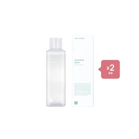 face republic AHA/BHA Toner - 160ml (2ea) Set face republic AHA/BHA Toner - 160ml (2ea) Set