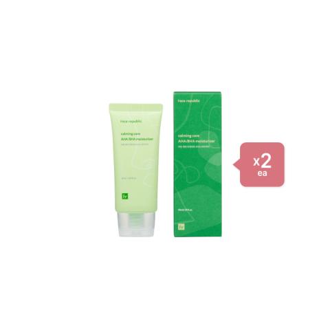 face republic Calming Care AHA/BHA Moisturizer - 50ml (2ea) Set face republic Calming Care AHA/BHA Moisturizer - 50ml (2ea) Set