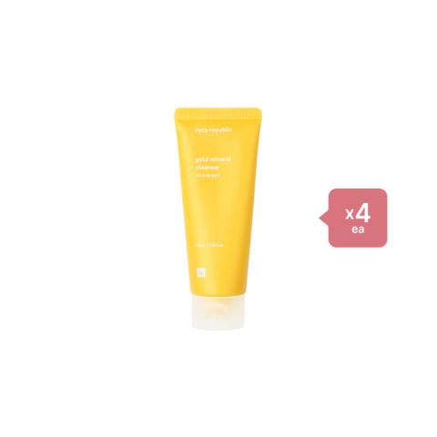 face republic - Gold Mineral Cleanser - 100ml (4ea) Set