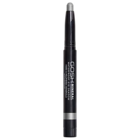 Fard à paupières minérale waterproof Metallic Grey - GOSH Fard à paupières minérale waterproof Metallic Grey - GOSH