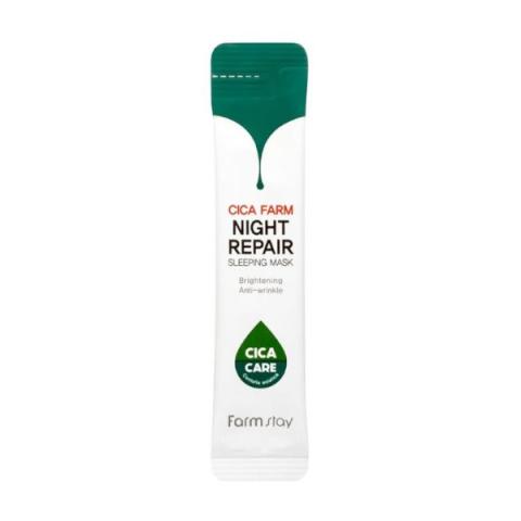 Farm Stay - Cica Farm Masque de nuit réparateur de nuit - 4ml*1pièce