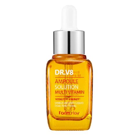 Farm Stay - Dr-V8 Ampoule Solution - Multi-Vitamin - 30ml Farm Stay - Dr-V8 Ampoule Solution - Multi-Vitamin - 30ml