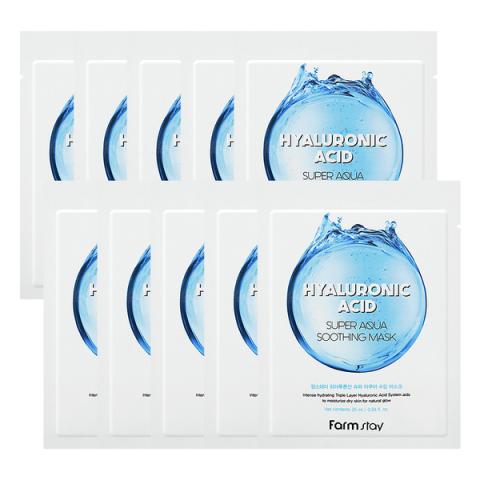 Farm Stay - Masque Apaisant Super Aqua Acide Hyaluronique -...