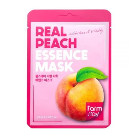 Farm Stay - Masque Real Essence Pêche - 1pièce Farm Stay - Masque Real Essence Pêche - 1pièce