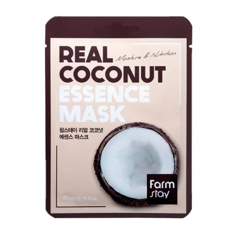 Farm Stay - Masque à la vraie noix de coconut - 1pièce Farm Stay - Masque à la vraie noix de coconut - 1pièce