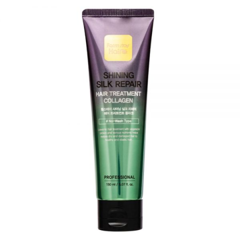 Farm Stay - Shining Silk Réparation de cheveux Collagène - 150ml Farm Stay - Shining Silk Réparation de cheveux Collagène - 150ml