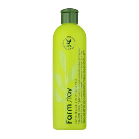 Farm Stay - Tonifiant hydratant aux graines de thé vert - 300ml Farm Stay - Tonifiant hydratant aux graines de thé vert - 300ml