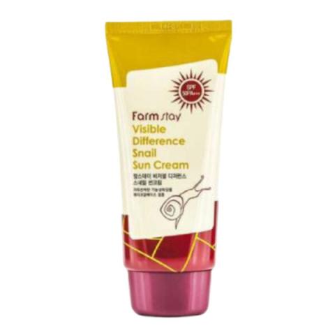 Farm Stay - Visible Difference Crème solaire à l'escargot - 70g Farm Stay - Visible Difference Crème solaire à l'escargot - 70g