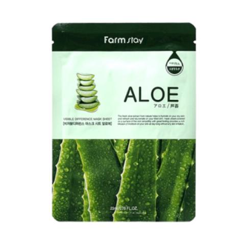 Farm Stay - Visible Difference Feuille de masque - Aloe - 1pièce Farm Stay - Visible Difference Feuille de masque - Aloe - 1pièce