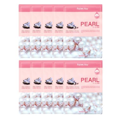 Farm Stay - Visible Difference Feuille de masque - Pearl - 10pièce Farm Stay - Visible Difference Feuille de masque - Pearl - 10pièce