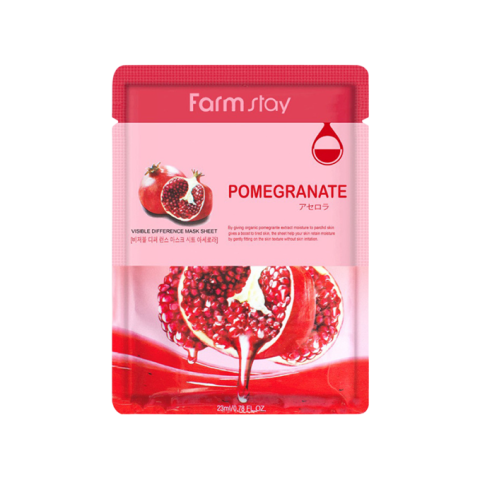 Farm Stay - Visible Difference Feuille de masque - Pomegranate -... Farm Stay - Visible Difference Feuille de masque - Pomegranate -...