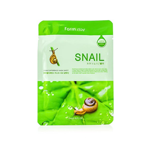 Farm Stay - Visible Difference Feuille de masque - Snail - 1pièce Farm Stay - Visible Difference Feuille de masque - Snail - 1pièce