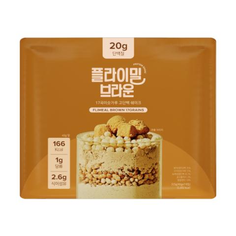 Flimeal - Shake protéiné - 45g x 7packs - Brown17 Grains Flimeal - Shake protéiné - 45g x 7packs - Brown17 Grains
