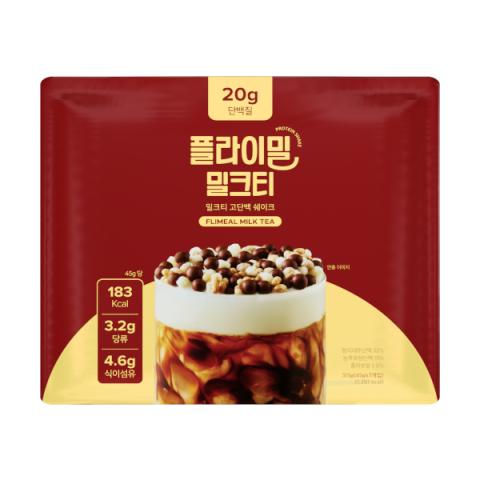 Flimeal - Shake protéiné - 45g x 7packs - Milk Tea