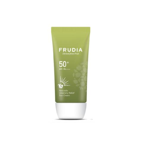 FRUDIA - Avocado Crème Solaire Verdure Relief SPF50+ PA++++ - 50g FRUDIA - Avocado Crème Solaire Verdure Relief SPF50+ PA++++ - 50g