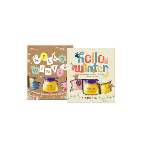FRUDIA - Coffret cadeau spécial baume à lèvres et crème pour les...