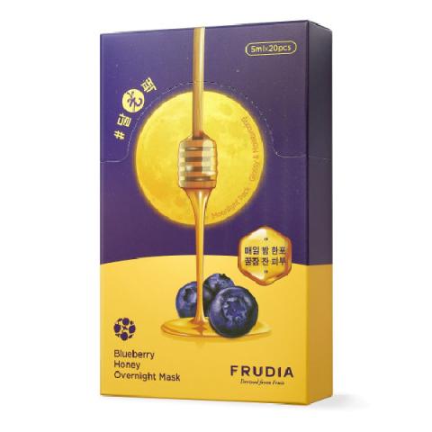 FRUDIA - Honey Blueberry, Masque de nuit (20pièces)