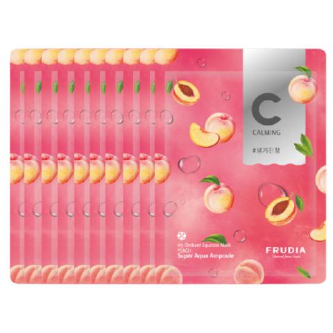 FRUDIA - My Orchard Masque de compression - Peach - 10pièces FRUDIA - My Orchard Masque de compression - Peach - 10pièces