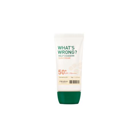 FRUDIA - What's Wrong Help Cicaderm Crème Solaire SPF50+... FRUDIA - What's Wrong Help Cicaderm Crème Solaire SPF50+...