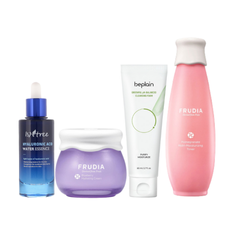 FRUDIA x Isntree x beplain Skincare Routine for Dry Combo Skin Set FRUDIA x Isntree x beplain Skincare Routine for Dry Combo Skin Set