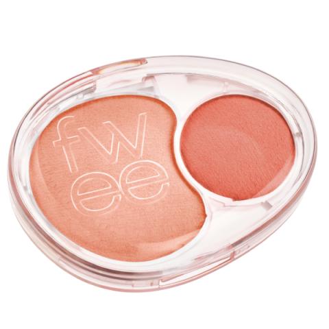 Fwee - Fard à joues double doux - 7.2g - CR01 Juicy Smile Fwee - Fard à joues double doux - 7.2g - CR01 Juicy Smile