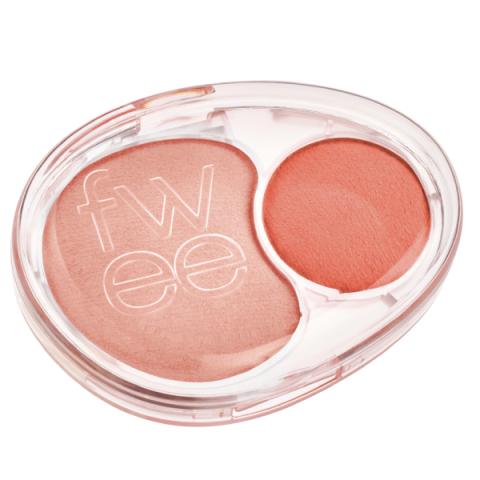 Fwee - Fard à joues double doux - 7.2g - CR02 Baby Smile Fwee - Fard à joues double doux - 7.2g - CR02 Baby Smile