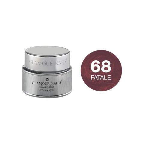 Gel couleur 68 fatale Glamour Nails 5ML Gel couleur 68 fatale Glamour Nails 5ML