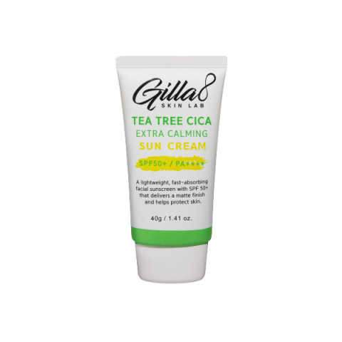 Gilla8 - Tea Tree Cica Crème Solaire Extra Calmante SPF50+ PA++++... Gilla8 - Tea Tree Cica Crème Solaire Extra Calmante SPF50+ PA++++...